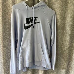 Nike Sky Blue Pullover Hoodie